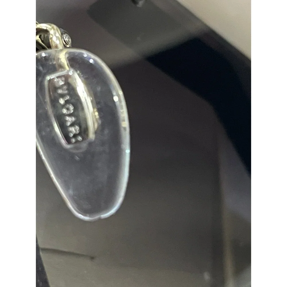 Bulgari Sunglasses Diamond shape lenses made in Italy Luxury‎ Sophisticated